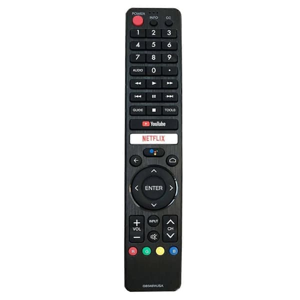 GB346WJSA TV-fjärrkontroll för Sharp TV