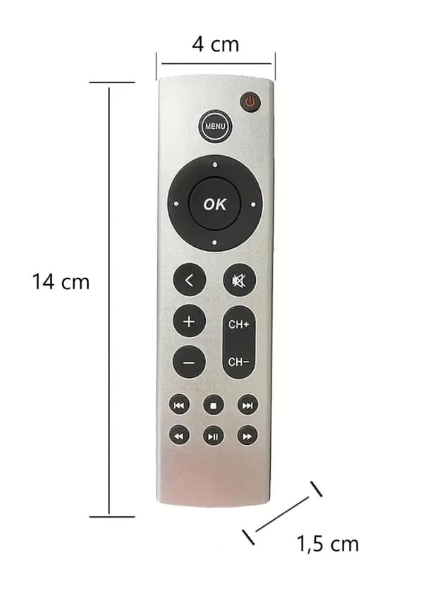 Universell TV Fjernkontroll for Apple TV