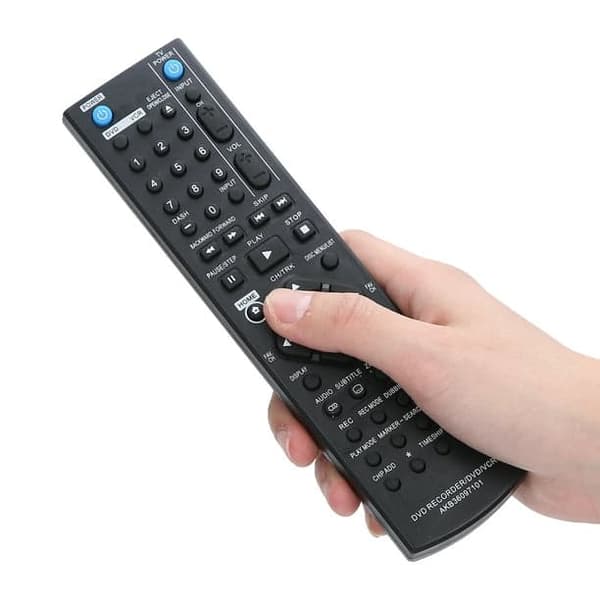 Kaukosäädin, DVD/VCR/DVDR kaukosäätimen vaihto silikonipainikkeet Signaalin siirto DVD-kaukosäädin malleihin RC286H/RC297H/RC397H