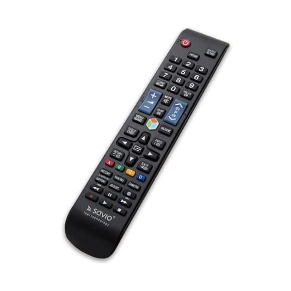 SAVIO BYTE FJÄRRKONTROLL FÖR SAMSUNG ''RC-09'' - SMART TV - TEL Svart