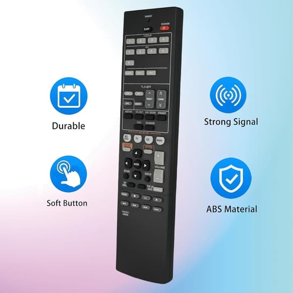 Fjärrkontroll Ersättning för RAV521 För Yamaha Audio / Video Receiver