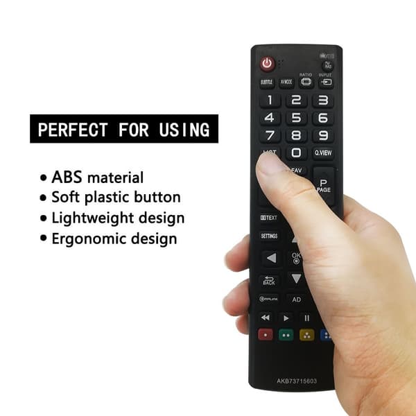 TV fjernkontroll Erstatning for AKB73715603 For LG TV