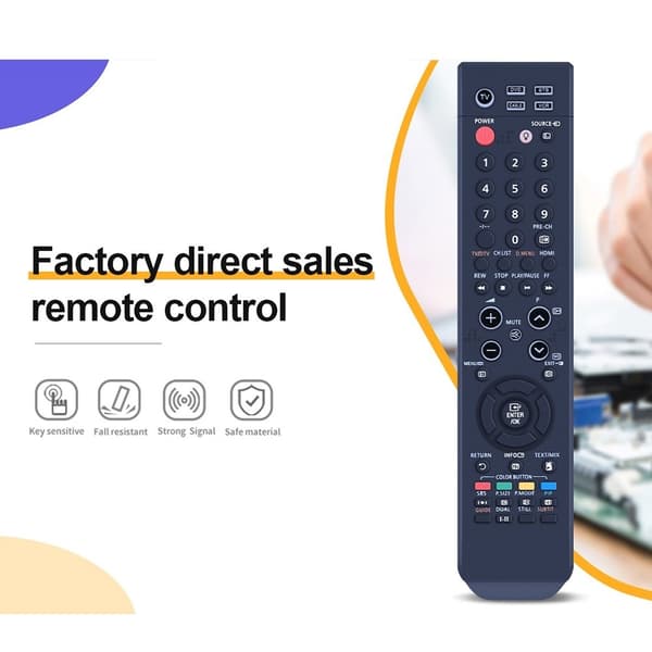 TV fjernkontroll Erstatning for BN59-00611A For Samsung TV
