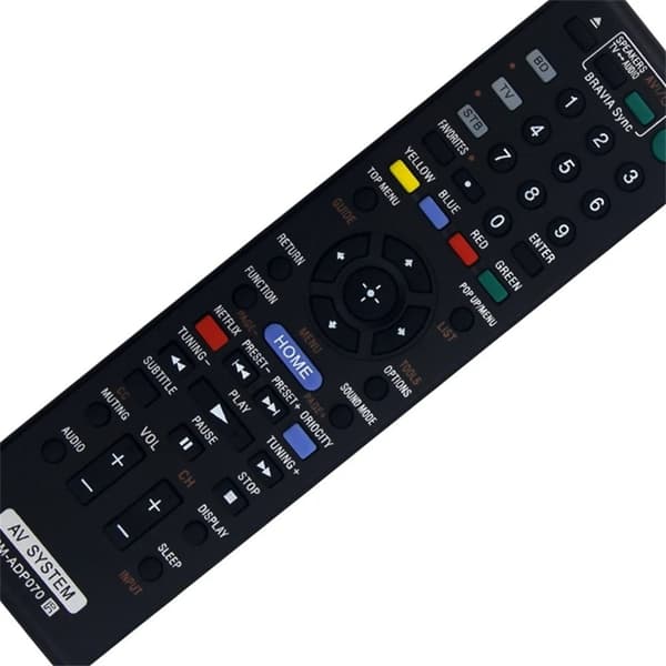 Udskiftning af fjernbetjening til RM-ADP070 til Sony DVD
