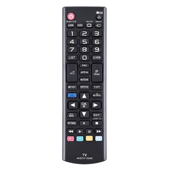 TV fjärrkontroll Ersättning för AKB73715646 För LG TV