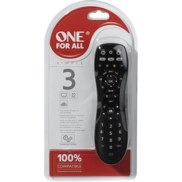 One For All URC6430 Universell TV-fjärrkontroll