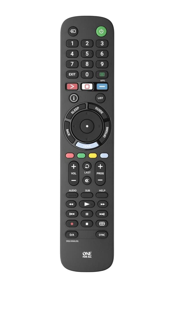 One For All -televisioiden korvaavat kaukosäätimet