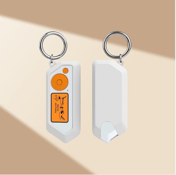 INF Skyddande silikonfodral för Flipper Zero Vit