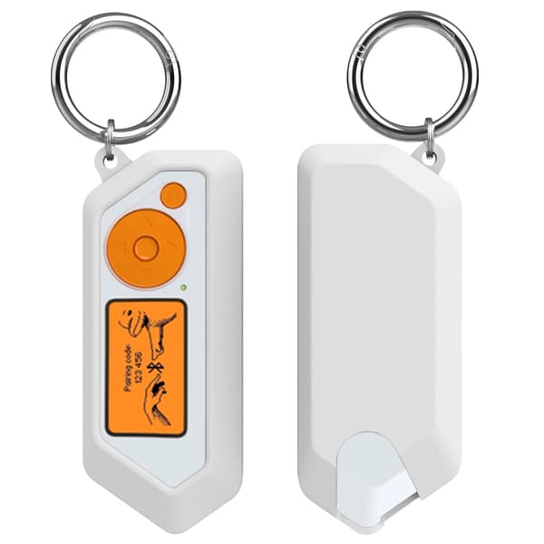 INF Skyddande silikonfodral för Flipper Zero Vit