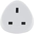 Miniatyrbild 2 av 4: Electraline Storbritannien till Frankrike/Europa reseadapter, vit - 70058