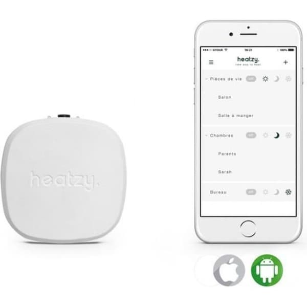 HEATZY Ansluten modul - För elradiator, styrning från applikation