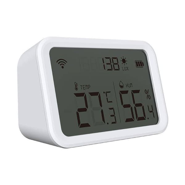 Neo - NAS-TH02W - ZigBee Tuya Smart temperatur- och fuktighetssensor med LCD-skärm.