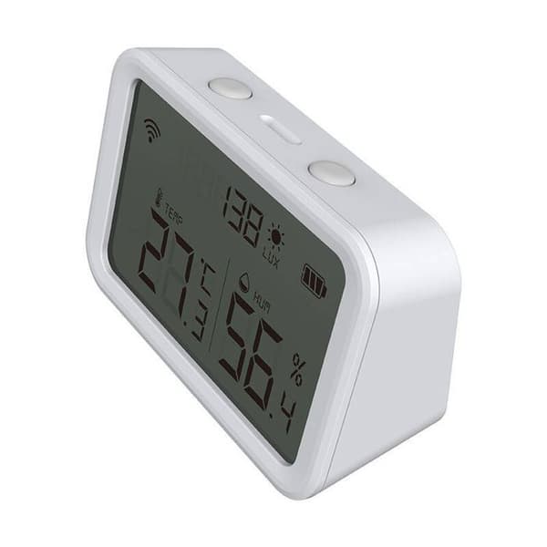 Neo - NAS-TH02W - ZigBee Tuya Smart temperatur- och fuktighetssensor med LCD-skärm.