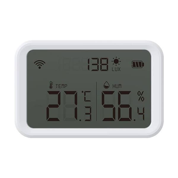 Neo - NAS-TH02W - ZigBee Tuya Smart temperatur- och fuktighetssensor med LCD-skärm.