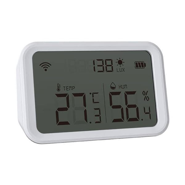 Neo - NAS-TH02W - ZigBee Tuya Smart temperatur- och fuktighetssensor med LCD-skärm.