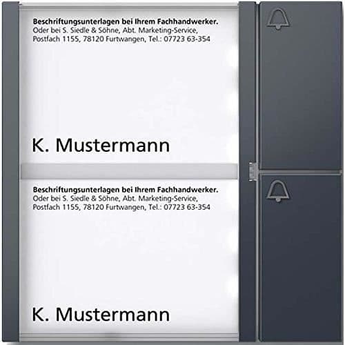 Siedle Söhne Modul De Touches Bus Btm 65002 Ag Antracit Vario Mo