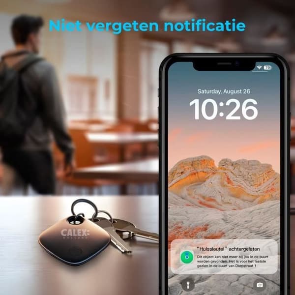 Smart Tag - CALEX - Bluetooth-spårare - Kompatibel med Apple