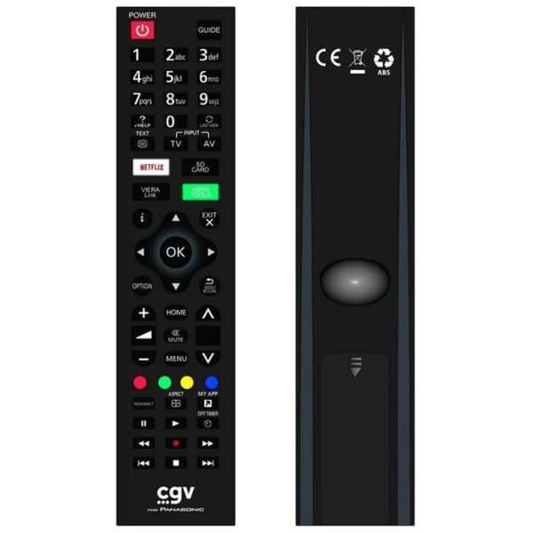 Vaihtokaukosäädin - CGV - FIDELIO Panasonic - Panasonic-televisioille - Ei ohjelmointia - Käyttövalmis