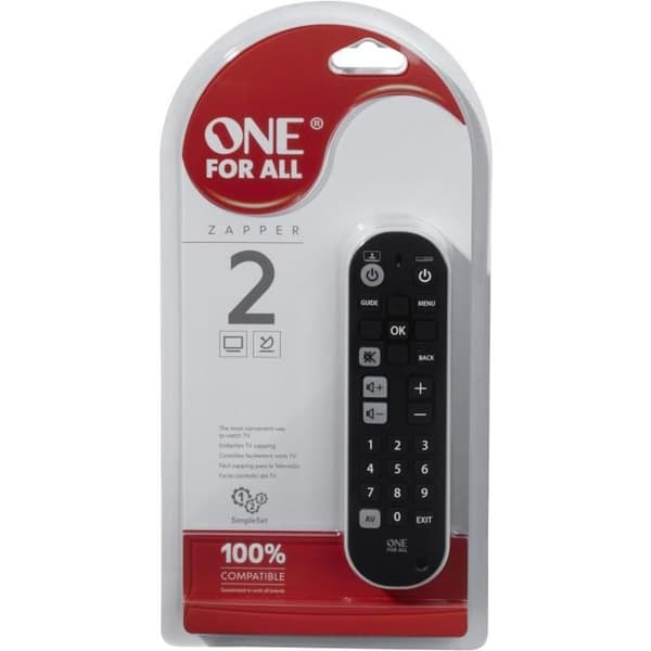 ONE FOR ALL URC6820 Universal Zapper 2-i-1-fjärrkontroll