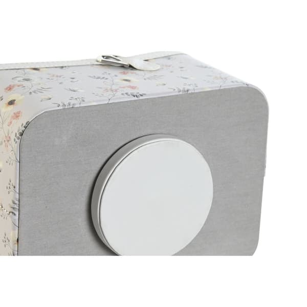 Kaukosäädin DKD Home Decor Sininen Harmaa Kameli Vaaleanpunainen 2 osaa