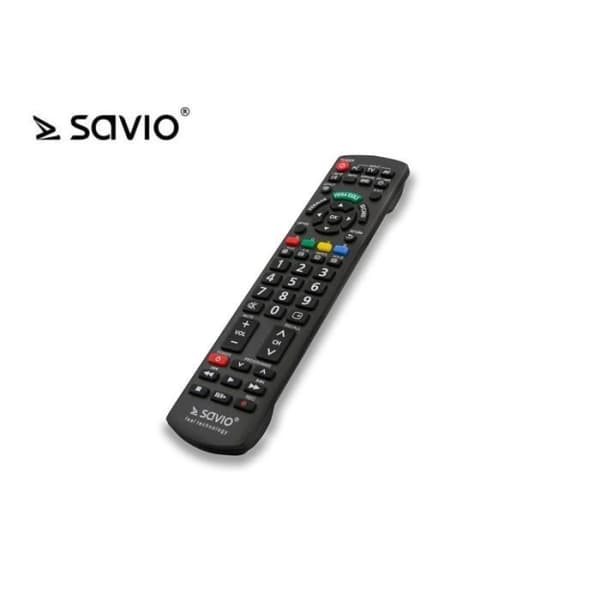 SAVIO UNIVERSAL FJÄRRKONTROLL FÖR PANASONIC RC-06 IR WIRE TV Svart