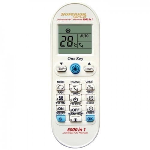 Universal Air Conditioning Control 6000-koder Airco6000 Vit