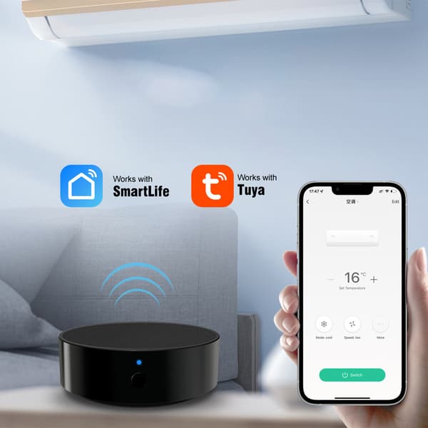 INF Smart WiFi IR Fjärrkontroll - Universell Hemautomation