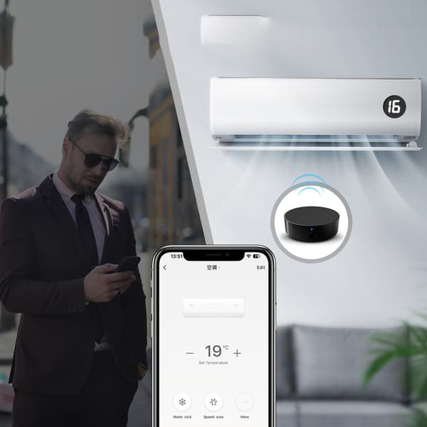 INF Smart WiFi IR RF Fjernbetjening - Universel Kontrol