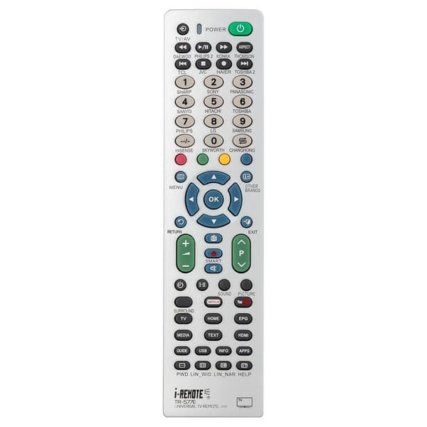 Fjärrkontroll I-REMOTE TR577E Universal TV-fjärrkontroll Ersättning