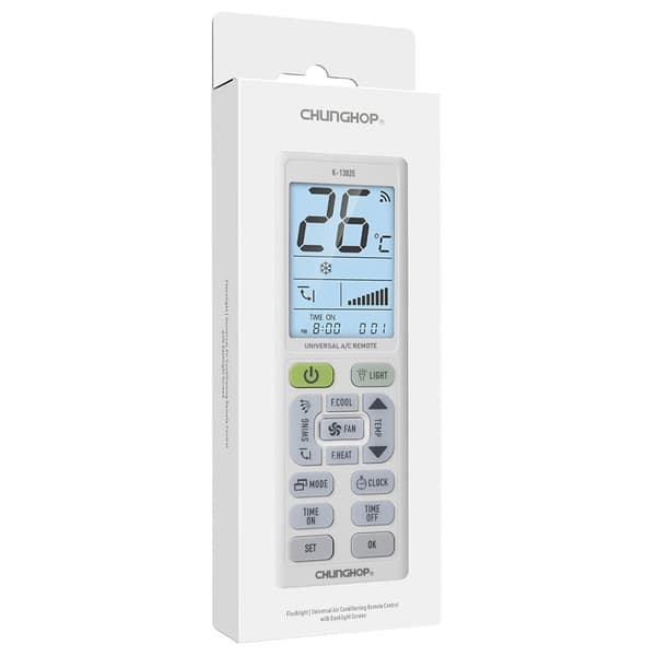 Fjernbetjening CHUNGHOP K-1302E Universal Reserveklimaanlæg AC