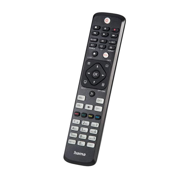 UniversalFjärrkontroll till Philips TV-Apparater Svart