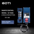 Miniatyrbillede 2 af 2: Industriel Radio Trådløs Kranløft Fjernbetjening, 6 Kanal, Erstat UTING F21-E1B, 65-440V UHF 1T1R