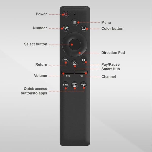 TV fjärrkontroll - videospelare fjärrkontroll - musikspelare fjärrkontroll Leyf