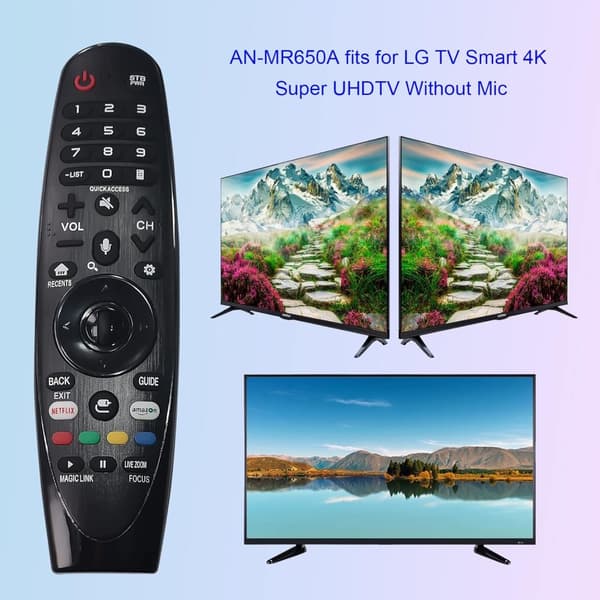 Kaukosäädin MR650A LG-televisiolle äänihiiritoiminnolla