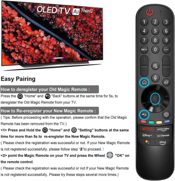 Magic Remote Kontroll till LG Smart TV