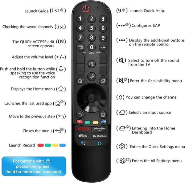 Magic Remote Kontroll till LG Smart TV
