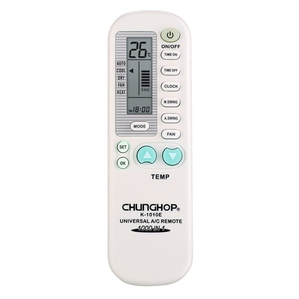 Fjernbetjening CHUNGHOP K-1010E Universal Reserveklimaanlæg AC