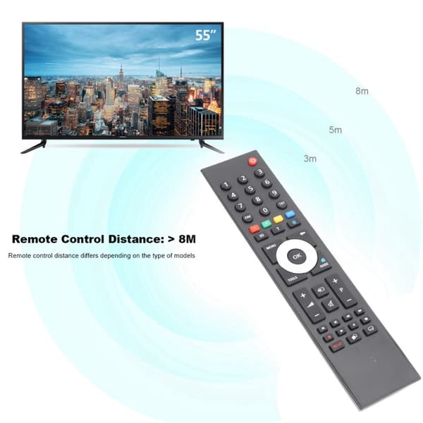 Smart TV fjernbetjening udskiftning til GRUNDIG TV TP7187R