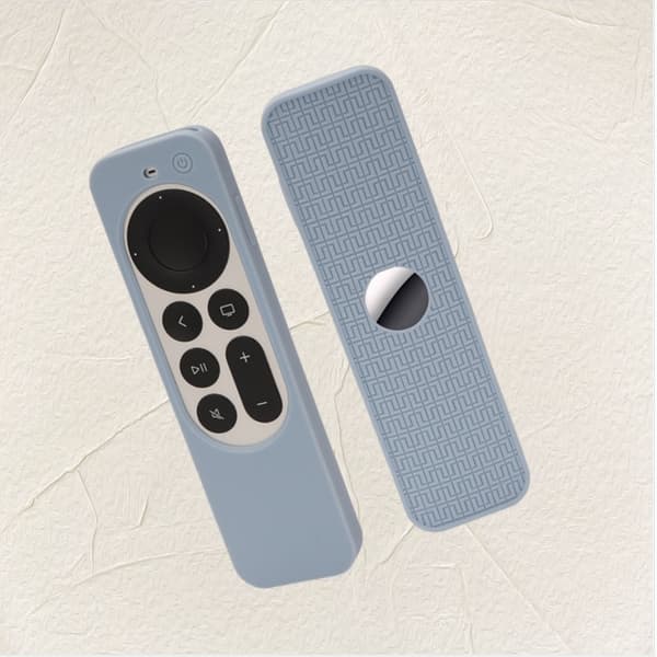 INF Silikonskyddsfodral för Apple TV 4K-fjärrkontroll Blå