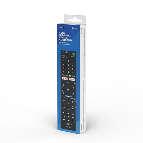 Universal fjernbetjening Savio RC-08