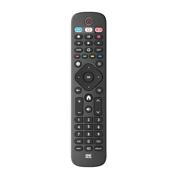 One For All URC4913 Philips fjärrkontroll svart