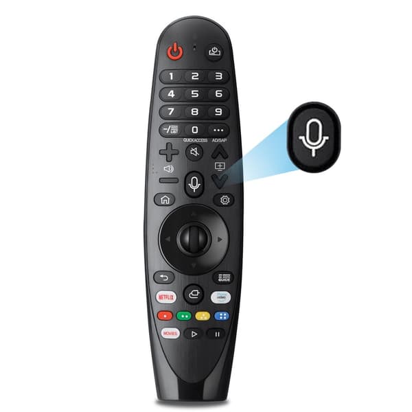 LG Magic Remote Kompatibel Universal TV Fjärrkontroll Röststyrning Mus