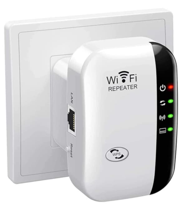 WiFi Förstärkare Förlänger Räckvidden Vit