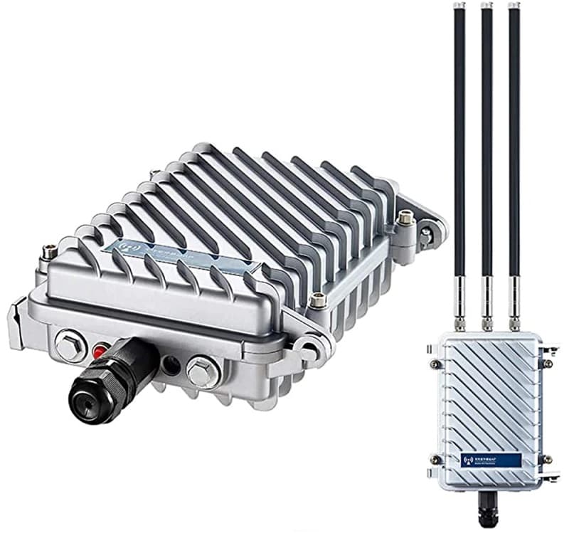 Utomhus WIFI Repeater & Router med POE, 750mbps, 2.4/5GHZ WIFI ...