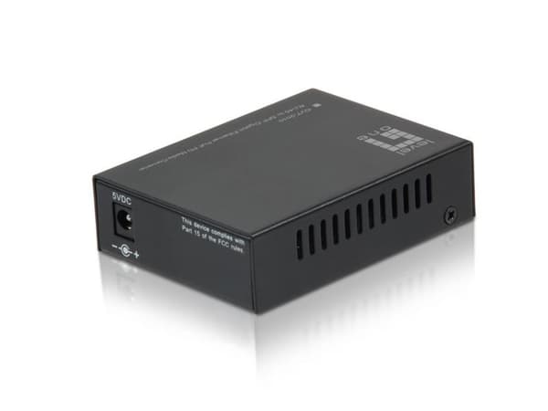 LevelOne GVT-2010 - Mediekonverter - Ethernet, Fast Ethernet - 10Base-T, 100Base-TX, 1000Base-T, 1000Base-X - RJ-45 / SFP (mini-GBIC) (GVT-2010)