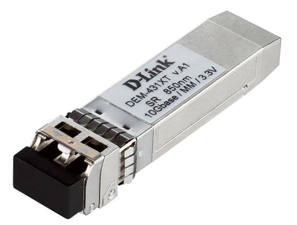 D-Link DEM 431XT - SFP+ transceivermodul - 10GBase-SR - LC multi-mode - plug-in modul - 850 nm (DEM-431XT)