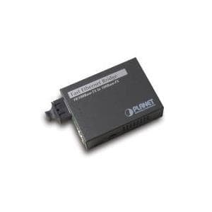 Planet FT-802S15 - Mediamuunnin - Ethernet, Fast Ethernet - 10Base-T, 100Base-FX, 100Base-TX - RJ-45 / SC yksimuoto - jopa 15 km - 1310 nm (FT-802S15)