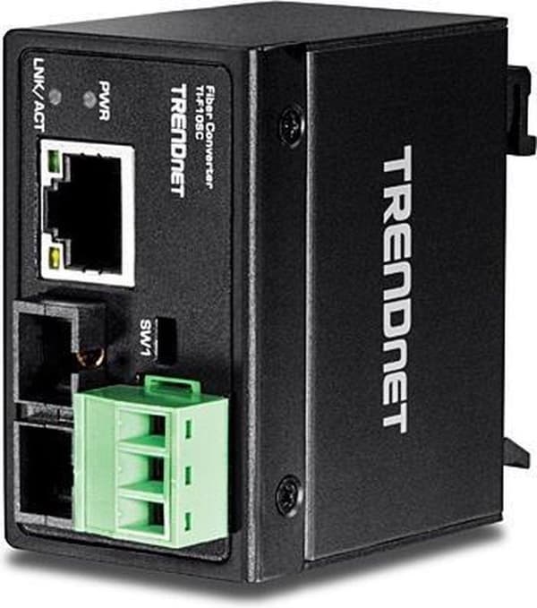 Trendnet TI-F10SC verkkomediamuunnin 200 Mbit/s 1310 nm Multimode Black