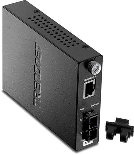 TRENDnet TFC-1000 - Mediekonverter - 1000Base-SX, 1000Base-T - RJ-45 - SC multi-mode - ekstern - op til 550 m (TFC-1000MSC)