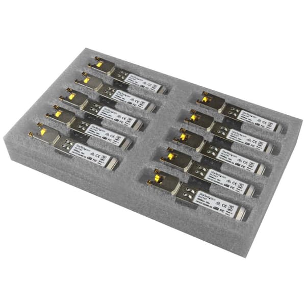 StarTech Gigabit RJ45 Copper SFP Transceiver Modules - Cisco GLC-T-kompatibla - 10. Pack